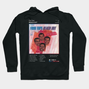 Four Tops - Reach Out Tracklist Album Hoodie